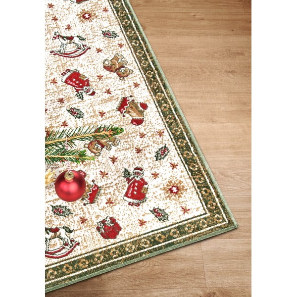 Зелен килим с коледен мотив със смес от памук 50x80 cm Toy's Delight Green Christmas – Villeroy&Boch-image-2
