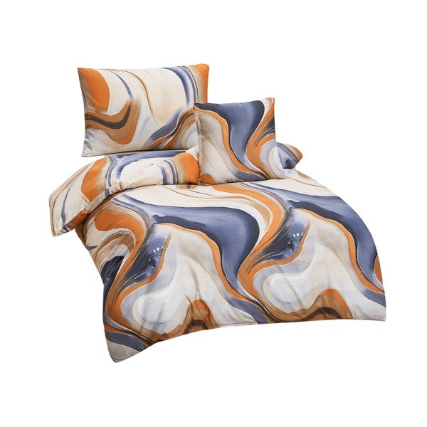 Единично  спално бельо от микросатен 3 части 140x200 cm Gonzalo – My House