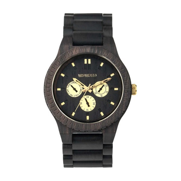 Dřevěné hodinky WeWood Kappa Black