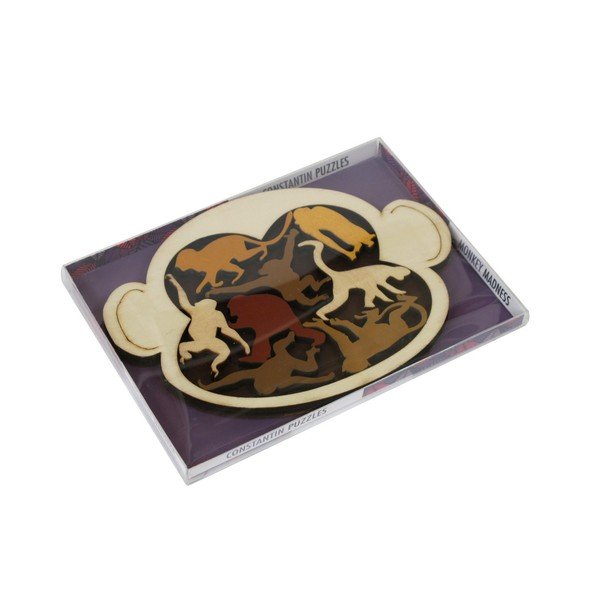 Дървен пъзел Monkey Madness - RecentToys-image-1
