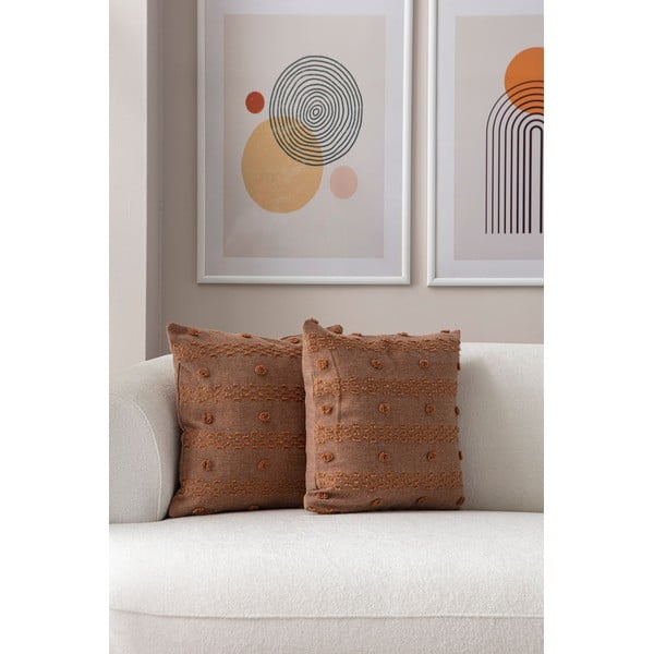 Калъфки за възглавници в комплект от 2 бр. 43x43 cm Tuffet – Mioli Decor-image-3