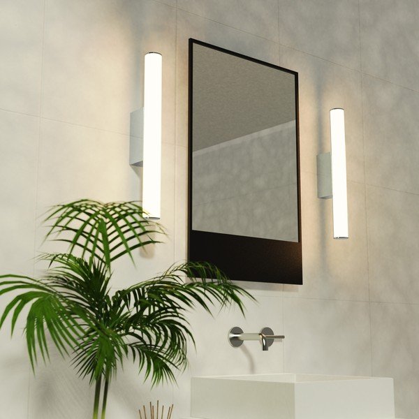 Черна стенна лампа, дължина 60 cm Caspio - SULION-image-3