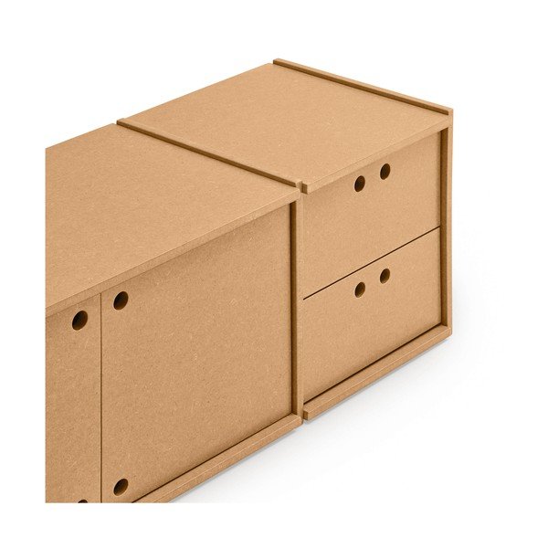 Маса за телевизор в естествен цвят 157x42x40 cm Wally – Teulat-image-3