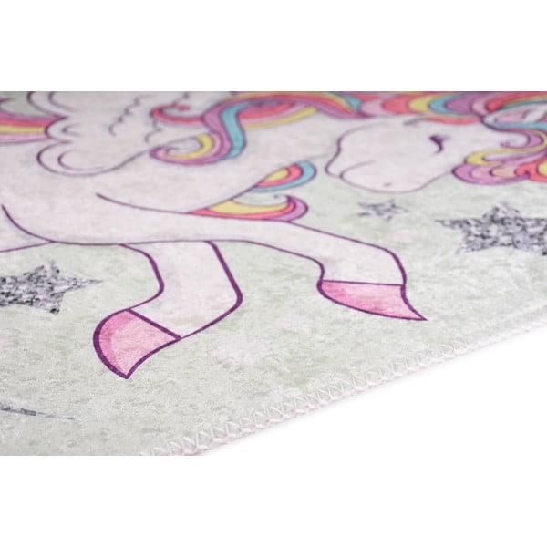 Детски килим 100x160 cm Flying Unicorn – Vitaus-image-3