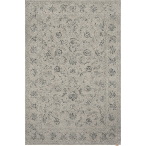 Бежов вълнен килим 170x240 cm Calisia Vintage Flora – Agnella