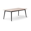 Сгъваема трапезна маса с допълнителна плоча с дъбов плот 100x210 cm Meza – Hammel Furniture