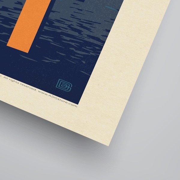 Плакат Будапеща, 42 x 30 cm - Americanflat-image-1