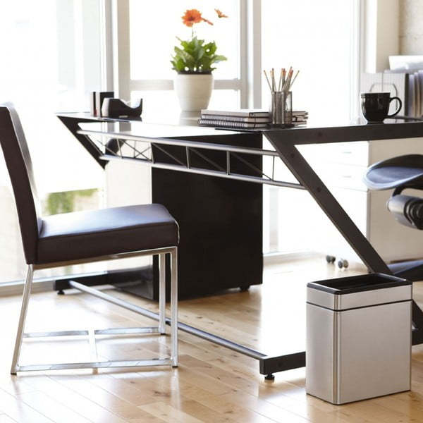 Кошче за отпадъци от неръждаема стомана 10 л - simplehuman-image-1