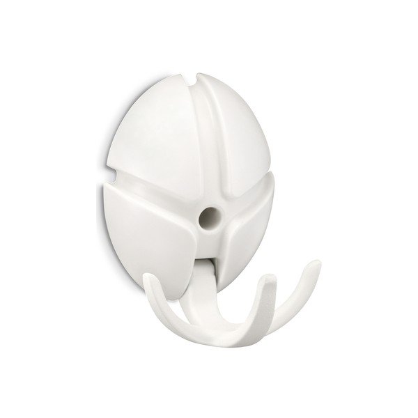 Бяла стенна пластмасова кука Tick – Spinder Design-image-1