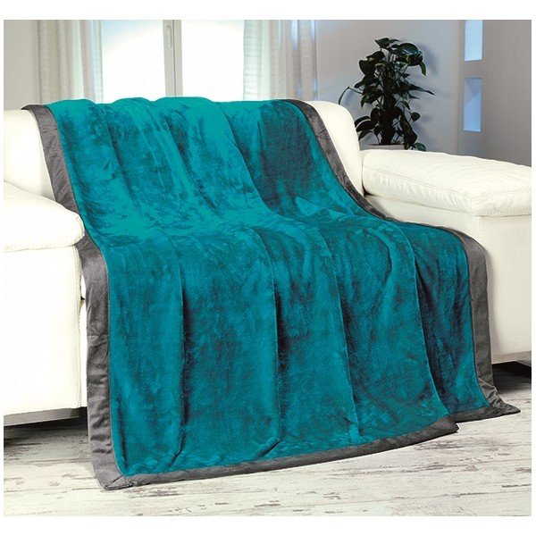Deka Cuddly Petrol, 150x200 cm-image-1