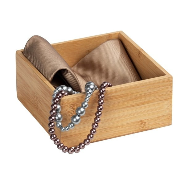 Бамбукова кутия за съхранение, ширина 15 cm Terra - Wenko-image-1