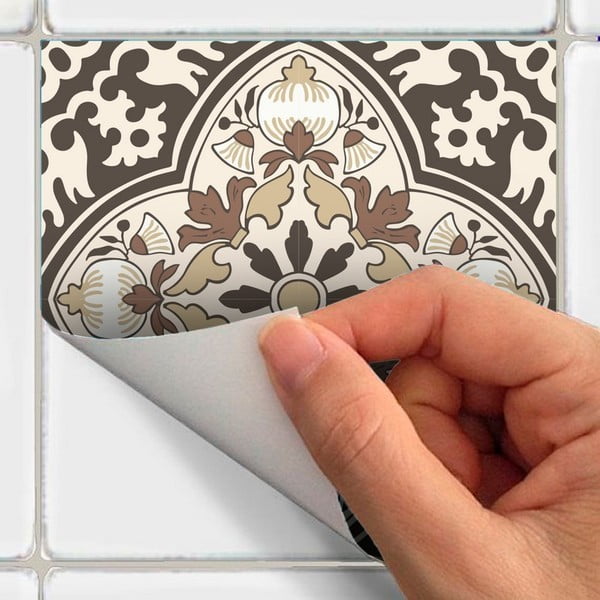 Комплект от 9 декоративни стикера за стена , 15 x 15 cm Ancône - Ambiance-image-3