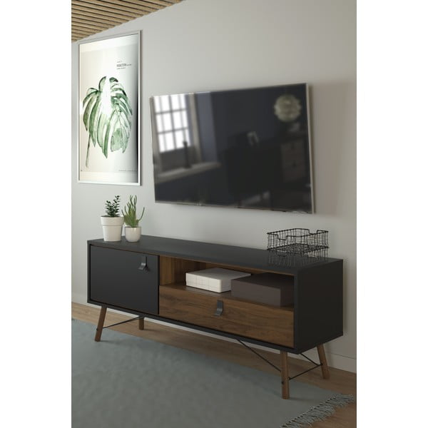 Черна маса за телевизор Ry - Tvilum-image-1