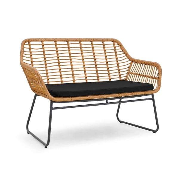 Градински холов комплект в естествен цвят за 4 души Kilsund - Bonami Selection-image-2