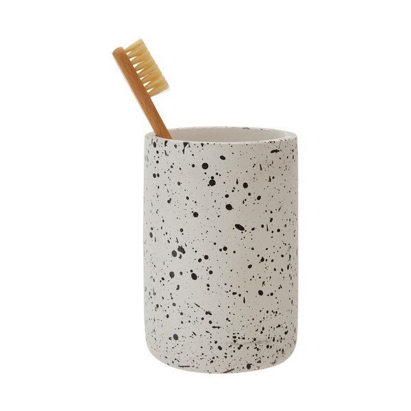 Кремава бетонна чаша за четки за зъби Mozie – Premier Housewares-image-2