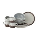 Глинен комплект за хранене 12 бр. Paula – Bloomingville