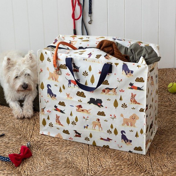 Кутия за съхранение на дрехи от рециклирана пластмаса 28x58x48 cm Dog Park – Rex London-image-1