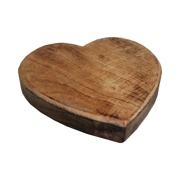 Dřevěná podložka pod hrnec Antic Line Heart