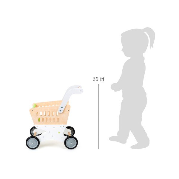 Детска дървена количка за пазаруване - Legler-image-4