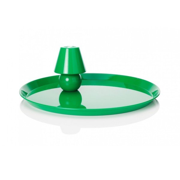 Stolní lampa s podnosem Fatboy Snacklight Green-image-1