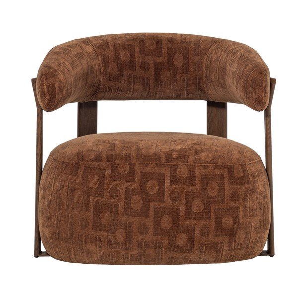 Кафяво кресло Foon – WOOOD-image-2