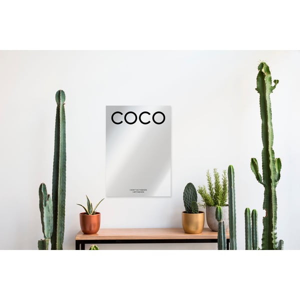 Стенно огледало 50x70 cm Coco Chanel - Little Nice Things-image-1