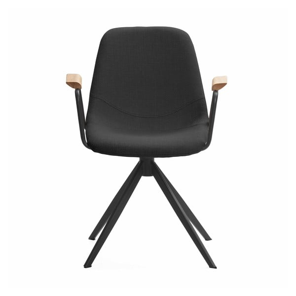 Черни трапезни столове в комплект от 2 бр. Tali – Marckeric-image-3