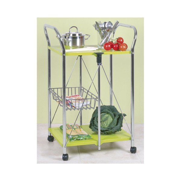 Kuchyňská pojízdná police Wenko Sunny Green-image-2