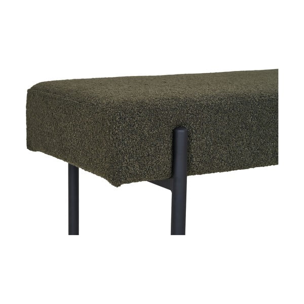 Тъмнозелена пейка от букле Swindon – House Nordic-image-3