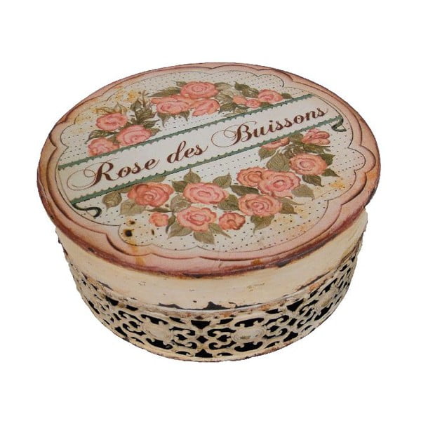 Kulatý box Antic Line Rose des Buissons