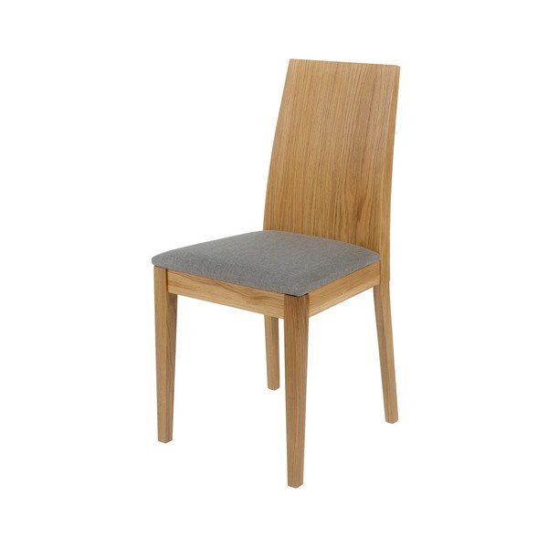 Sada 2 jídelních židlí s podnožím z masivního dubu Woodman Niemi-image-1
