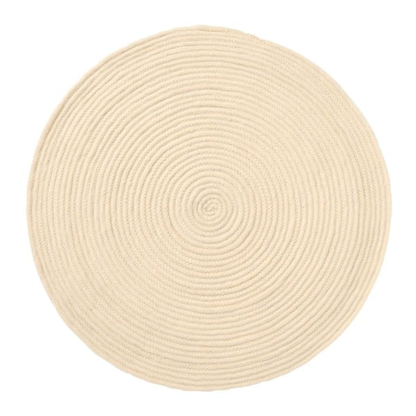 Koberec Spiral Ecru, 70x70 cm