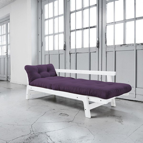 Rozkládací pohovka Karup Step White/Purple-image-3
