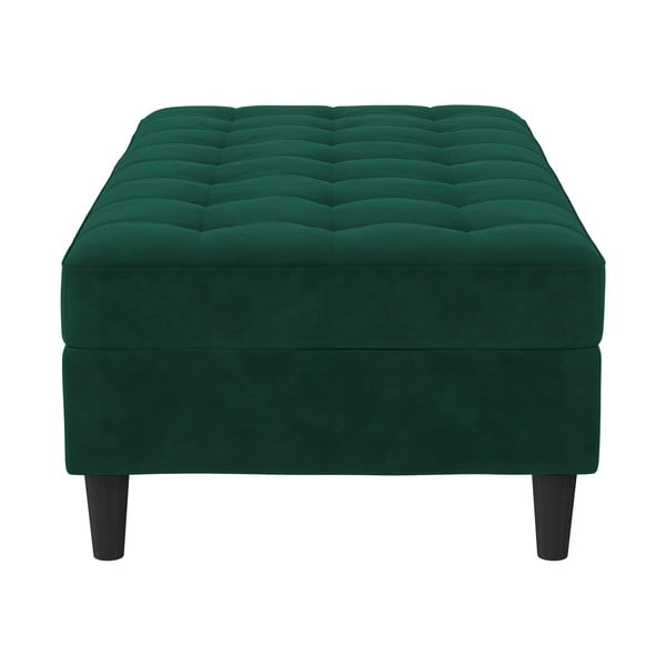 Зелена кадифена табуретка Presley – Støraa-image-3