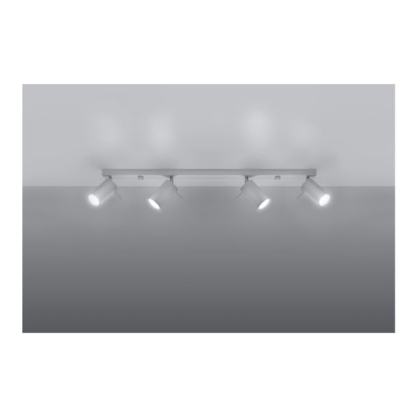 Бяло таванно осветително тяло 4L Etna - Sollux-image-4