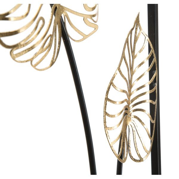 Метална висяща декорация с десен на листа Mauro Ferretti -A-, 31 x 90 cm Luxy - Mauro Ferretti-image-3