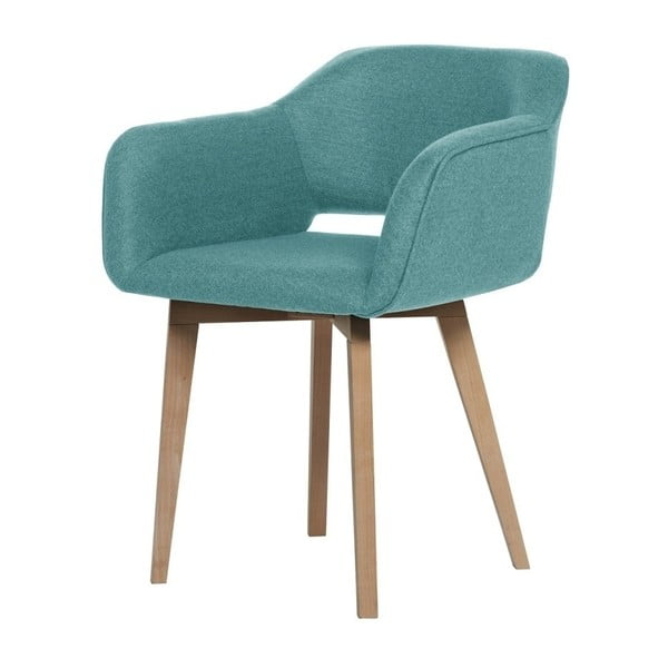 Světle modrá jídelní židle My Pop Design Oldenburg