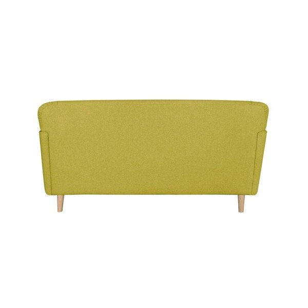 Žlutá dvojmístná pohovka Kooko Home Funk-image-3