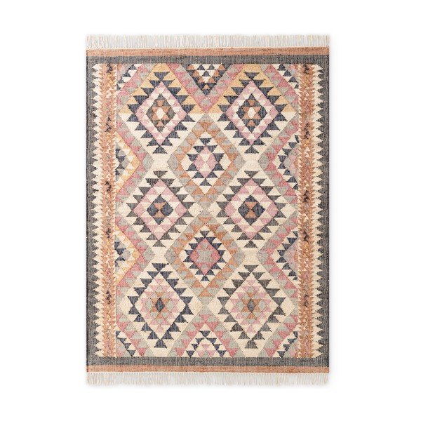 Сив ръчно изработен ютен килим 200x300 cm Roya Parsa – Elle Decoration