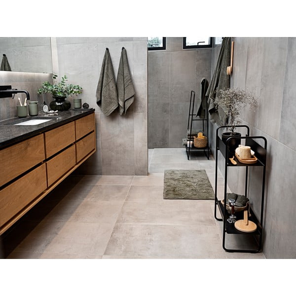 Черна метална конзолна маса 24x48 cm A-Console - Zone-image-3