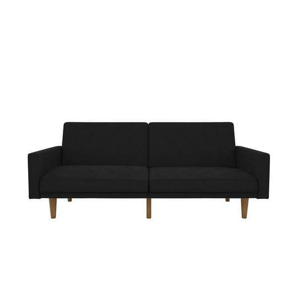 Черен разтегателен диван 199 cm Paxson - Støraa