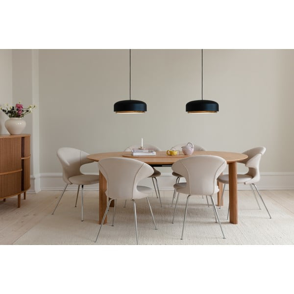 Черно LED висящо осветително тяло с метален абажур ø 40 cm Hazel medium - UMAGE-image-3