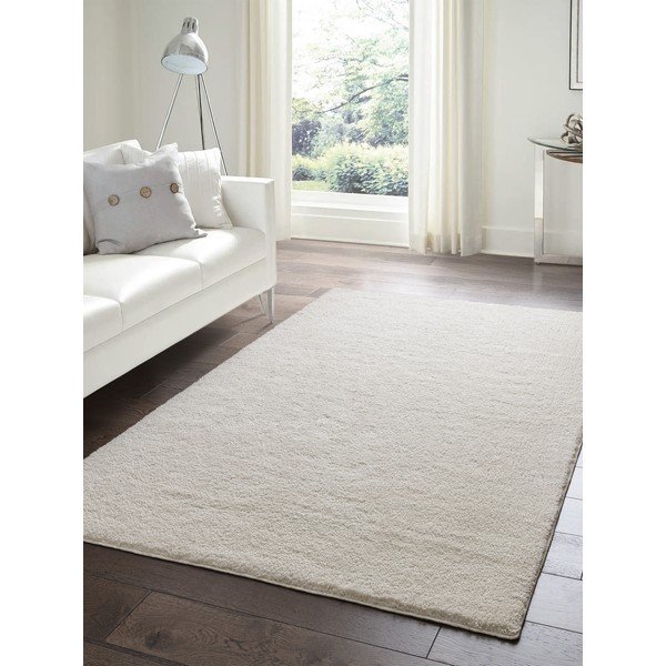 Килим подходящ за пране в цвят слонова кост 120x170 cm Super Snug – Asiatic Carpets-image-1
