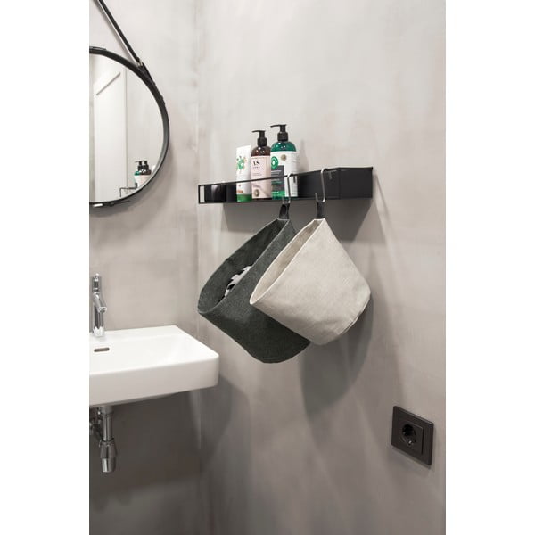 Текстилна кошница ø 17x17 cm Soft Storage – Bigso Box of Sweden-image-1