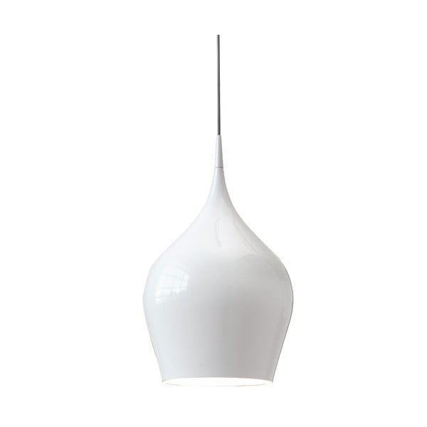 Elegantní stropní lustr Drop, bílý