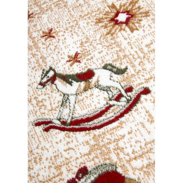 Червен  килим с коледен мотив със смес от памук 50x80 cm Toy's Delight Red Christmas – Villeroy&Boch-image-2