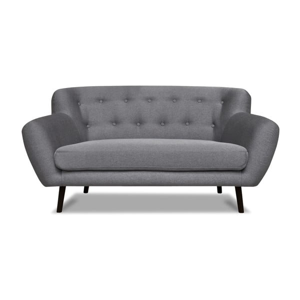 Сив диван с космополитен дизайн , 162 см Hampstead - Cosmopolitan Design
