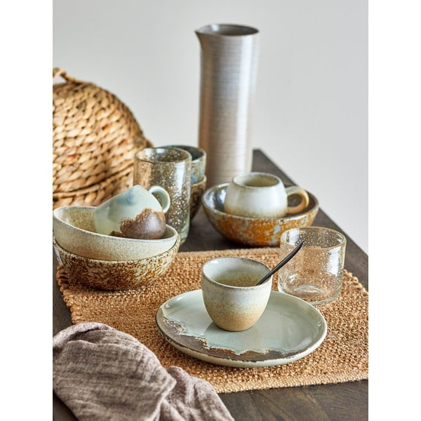 Кафява/кремава керамична чаша 280 ml Paula – Bloomingville-image-2