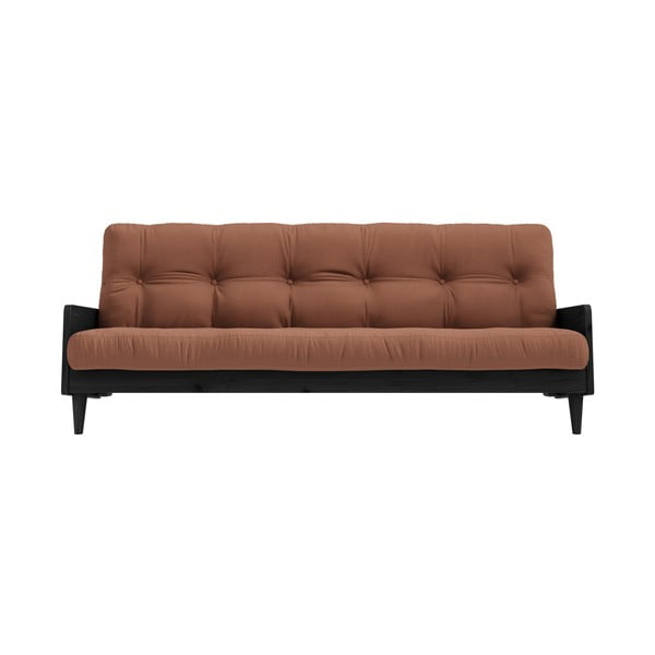 Променлив диван Черно/Клаено кафяво Indie - Karup Design