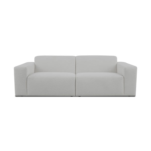 Бял диван от букле 228 cm Roxy – Scandic